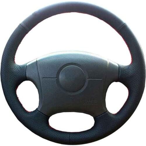 Car Steering Wheel Cover For Hyundai Elantra Old Elantra 2004-2011 Customize DIY Steering Wrap Microfiber Leather Hand Sewing