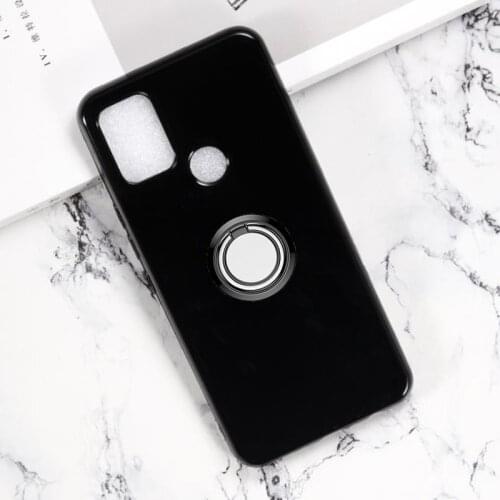 For UMIDIGI A9 A7 Pro A9Pro A7Pro 2020 Back Ring Holder Bracket TPU Soft Silicone Phone Case
