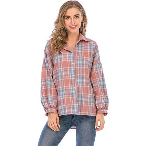 FANTIGO Women's Flannel Shirts
