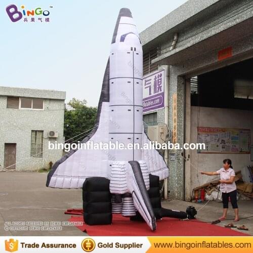 16.4ft high giant inflatable spaceship , inflatable dirigible , air blown airship for decoration toys