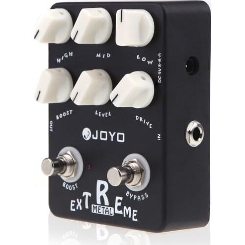 JOYO JF-17 Guitar Effect Pedal Extreme Metal Distortion Guitar Pedal Aluminum alloy Body Guitar Parts & Accessories