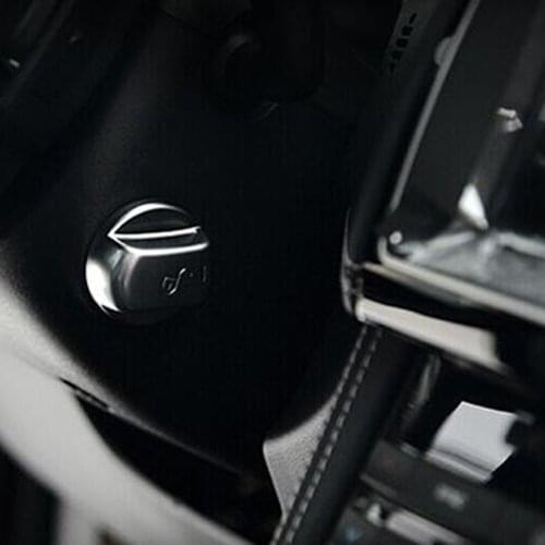 For Jaguar F-PACE 2016 2017 2018 ABS Matte One-button Start Steering Wheel Adjustment Switch Button Knob Cap Cover