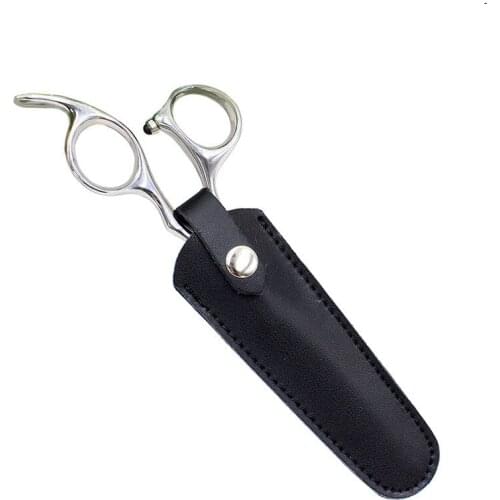 Leather Hair Scissors cover Hairdressing Pouch Case Hair Styling Tools Bag