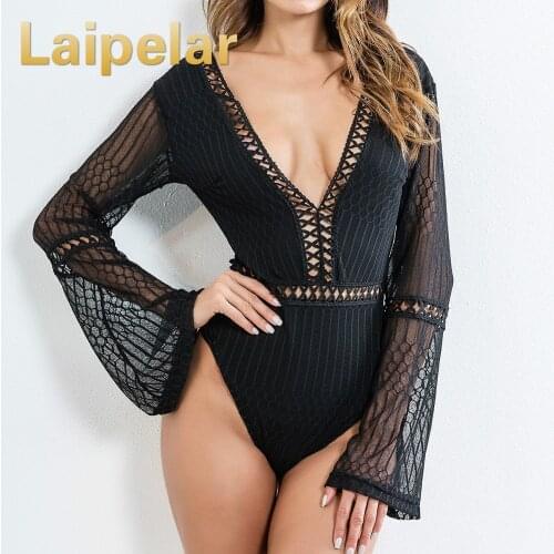 Боди с открытой спиной Laipelar China At AliExpress