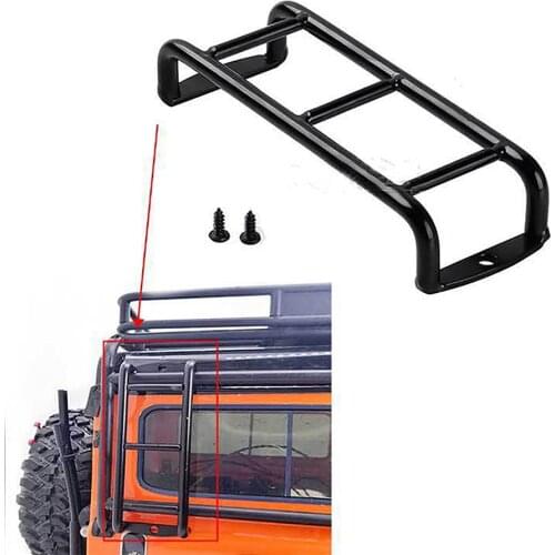 Metal Stair Ladder Decorative Climbing Stepladder for 1/10 Traxxas TRX4 Defender SCX10 90046 RC Car Accessories