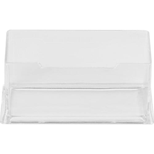 Business Card Holder Display Stand Desk Desktop Countertop Business Card Holder Desk Shelf Box With Pen Holder