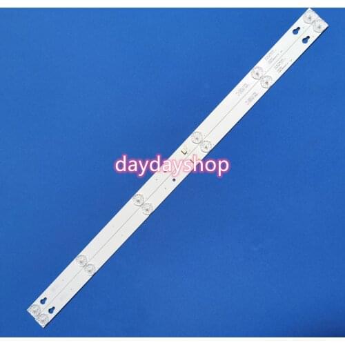 New 50set=100pcs 6LED(6V) 560mm LED Backlight Strip for L32P1A 4C-LB3206-HR03J HR01J 32D2900 32HR330M06A5 V5