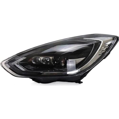 New for Ford Forys Headlight Assembly 2018-2020 Modified LED Daytime Running Light Bifocal Lens Xenon Headlight