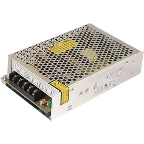 S-50-24 AC 100 - 120 V / 200 - 240 V beralih sopir daya untuk Strip dipimpin cahaya 50 W