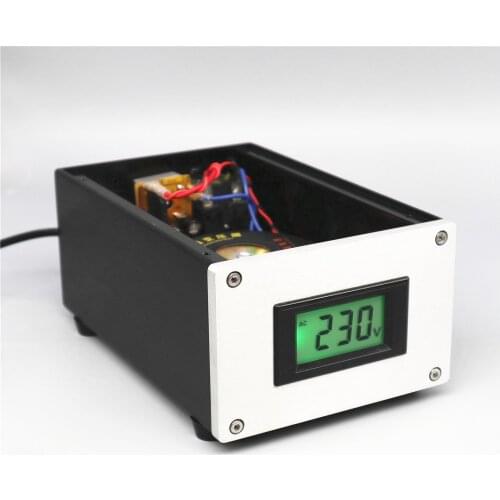 PH01 200VA Toroidal balanced isolation transformer 200W AC isolation power supply processor With 1 EU plug outlet socket