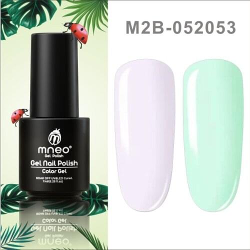 UV Gel Varnish Gel Nail Color Light Green Manicure Art Supplies Soak Off Semi Permanent Organic Solid Esmaltes Lot Wholesale