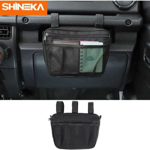 Stowing Tidying Universal for All Cars Co-Pilot Handle Storage Bag Cards Organizer For Suzuki For Jeep JK JL For Toyota For Ford