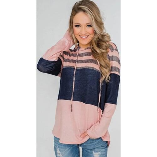 Hooded women sweatshirt 2021 fashion loose hoodies female pullover women clothing long sleeve stitching casual sudaderas s-2xl