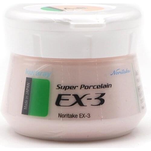 50g/bottle Dental Lab Materital Noritake EX-3 Body Enamel and Translucent Porcelain Powder with Various Colors