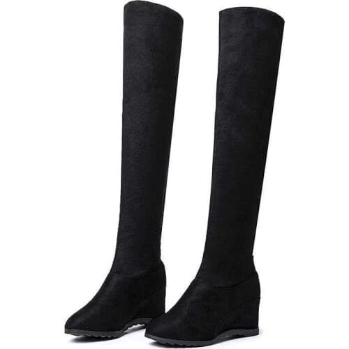 C LIANG Women's High Boots