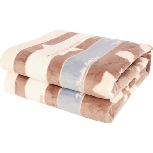 Flannel Electric Blanket Double Winter Bed Heating Electric Blanket Large Thermal Cover Manta Termica Blanket Warmer WT5DRT