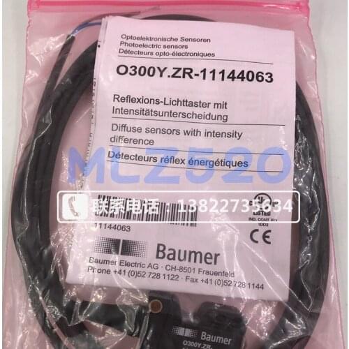 Baumer photoelectric sensor o300y.zr-11144063 11144060 11144062