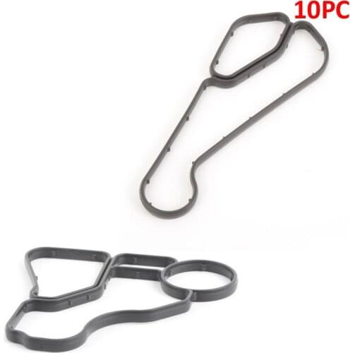 For BMW E60 E61 E70 E71 E82 E90 Engine Oil Filter Housing Gasket Cooler Seal Set 11427537293 11427525335 one set