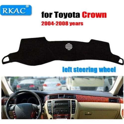 Car dashboard cover mat for TOYOTA CROWN 2004 to 2008 years left hand drive dashmat pad dash mat covers dashboard accessories