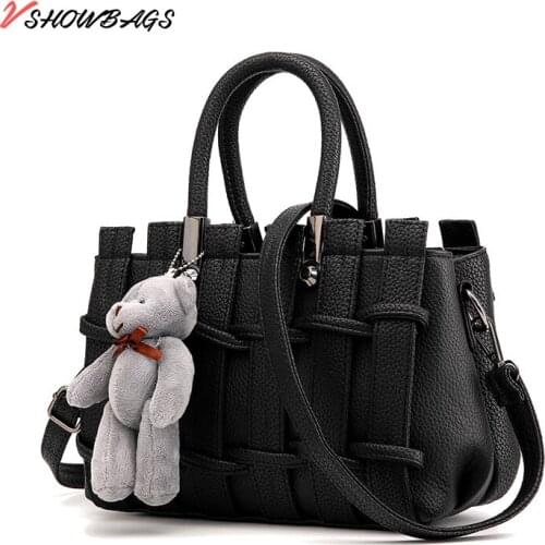 2021 Hot Selling PU Leather Handbags Organizer for Woman Luxury Shoulder Bags Popular Fashion High Quality Handbags