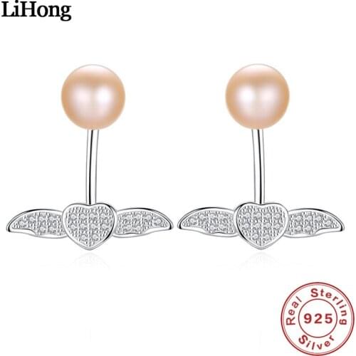 LiHong Women's Silver Earrings