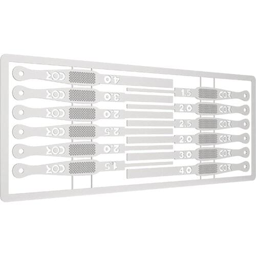 File Set Model Grinding Sandpaper for Model Hobby Metal Sanding Polishment Sanding Papers Stainless Steel Sandpaper