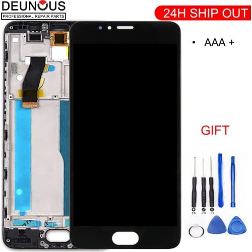 New 5.2'' Display For Meizu M5S LCD Display Touch Screen With Frame Replacement Panel For Meizu M5S LCD M612H Module M5S