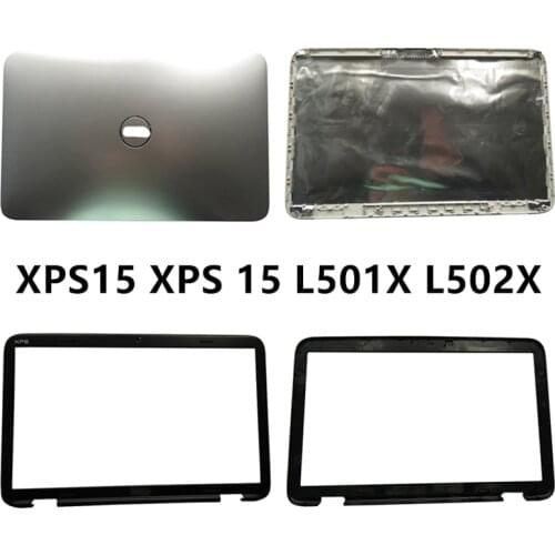 New laptop For DELL XPS15 XPS 15 L501X L502X LCD Back Cover Top Case or Bezel Front Frame Hosuing Cover