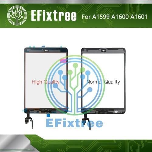 New A1601 A1600 A1599 Touch Panel Screen For iPad mini 3 Digitizer LCD Front Glass Display With Sticker Tool Black White Gold