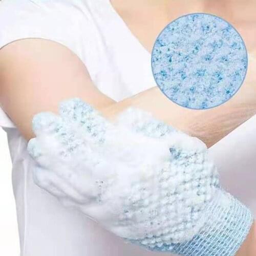 Bath Gloves Peeling Exfoliating Gloves For Shower Scrub Gloves Unisex Body Massage Sponge Wash Skin Moisturizing Spa Mitt Gloves