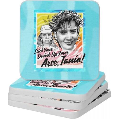 Stick Your Drink Up Your Ase Tania Diatomite Square Round Coaster Resistant Water Cup Bonsai Mat Soap Toothbrush Pad 10x10cm