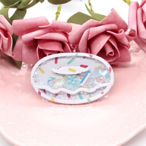 Donut Metal Cutting Dies Stencils for DIY Scrapbooking Decorative Embossing Paper Card Making Craft