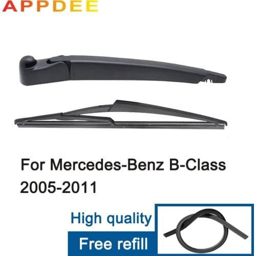 APPDEE Car Rear Wiper Blades Back Windscreen Wiper Arm For Mercedes-Benz B-Class(W245) Hatchback (2005-2011)275mm Auto Styling