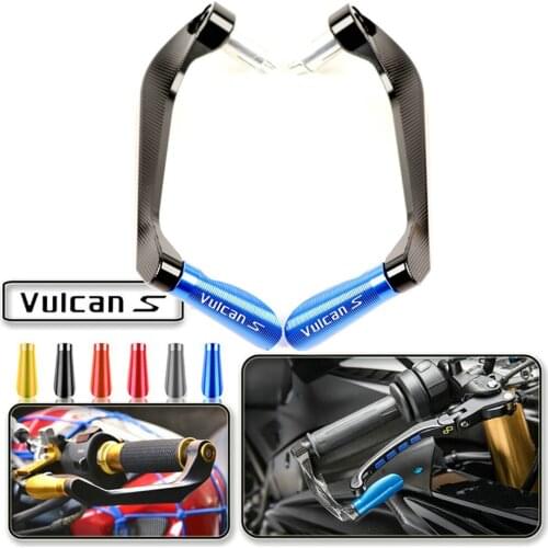 For Kawasaki Vulcans 650 2001-2019 Lever Guards Real CNC Aluminum Alloy Hand Guard Motorcycle Brake Protector Rope Handlebar