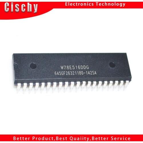 1PCS W78E516DDG W78E516DD W78E516D W78E516 DIP-40