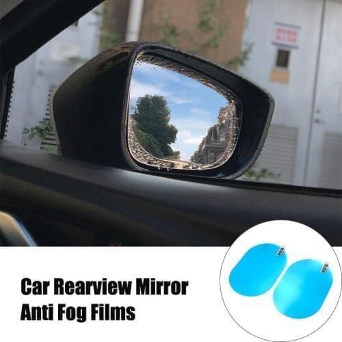2Pcs Car Rearview Mirror Anti Water Film For DAIHATSU Kopen Copen DN Trec Compagno Pro For Saturn Astra Aura Ion Outlook Vue