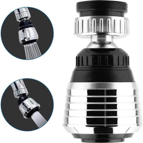 1 Pcs Water Bubbler Swivel Head Saving Tap Faucet Aerator Connector Diffuser Nozzle Filter Mesh Home Hotel 360 Degree Adapter