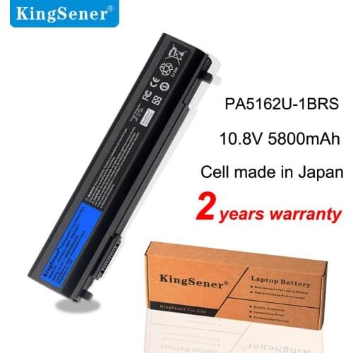 KingSener PA5162U Laptop Battery for Toshiba Portege R30 R30-A PA5162U-1BRS PABAS277 10.8V 5800mAh 66WH Japanese Cells