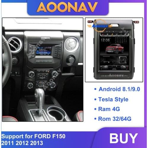 2 din android car GPS auto radio multimedia player For-FORD F150 2011-2013 car stereo autoradio GPS navigation vertical screen