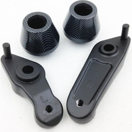 Aftermarket Free shipping motorcycle parts No Cut Frame Slider For Yamaha 2009 2010 2011 2012 YZF R1 YZFR1 YZF-R1 Carbon