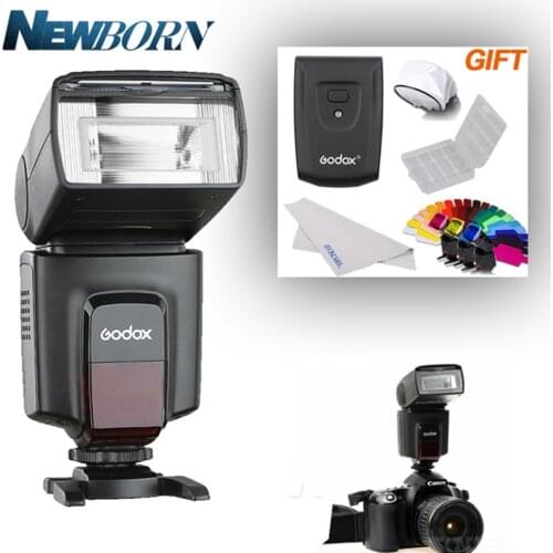 GODOX TT520II GN33 Speedlite + Wireless Transmitter For Nikon D7500 D7200 D7100 D5600 D5500 D5300 D3400 D3300 D810a Flash