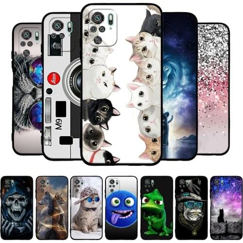 Case For Redmi Note 10 Case Redmi Note 10s TPU Cover For Redmi Note 10 Pro Max Soft Silicone Phone Case For Xiaomi Redmi Note10