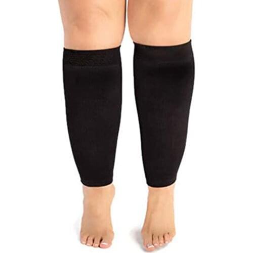 Elastic Calf Guard Comfortable Breathable Leg Sleeve Quick Dry Nylon Calf Guard for Outdoor Sport Hiking Cycling HSJ88