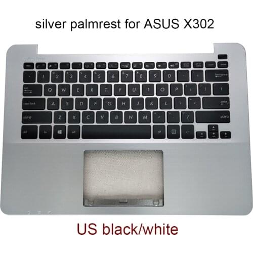 US English laptop keyboard for Asus R301 X302 X302L X302U X302UJ X302UA X302LA P302 p302LJ F302 keyboards 13NB07I1AP0301 R30320