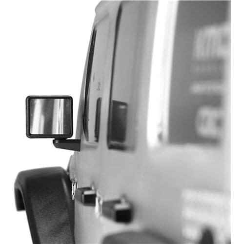 Metal Rear View Mirror Lens for AXIAL SCX10 III JEEP RC Model Car Accessories