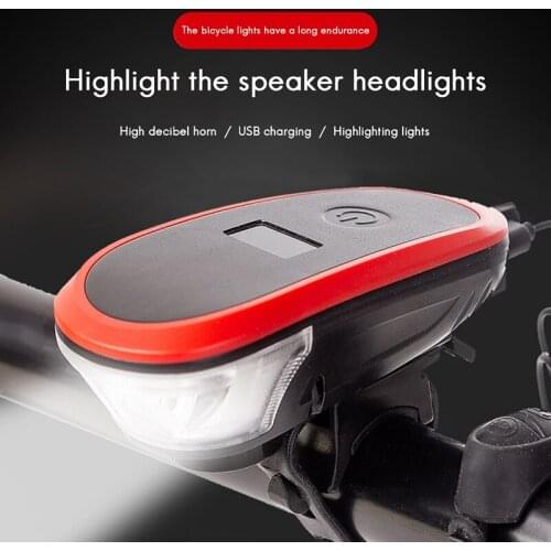 MTB Bicycle Front Lights USB Bike Headlight Smart Touch Cycling Mountain Flashlight Power Display Bike Night Lamp Accessories