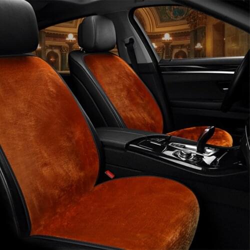Plush Car Heated Seat Covers Fast Heated & Adjustable Car Electric Heating Cushion Winter Seat Mat Seat Heater Car Accessorizes