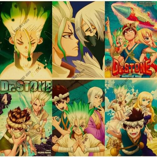 DIY Diamond Embroidery Full Drill Classic Anime Dr.STONE Diamond Painting Wall Art Cross Stitch Kits Mosaic Room Decoration Gift