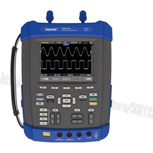 Hantek DSO1072E/DSO1102E/DSO1152E/DSO1202E Handheld Oscilloscope 2M Memory Depth,6000 Counts DMM+DSO 1GS/s 70-200MHz 2channels