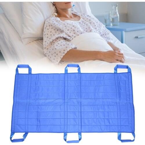 Patient Transfer Sling Moving Belt Wheelchair Bed Nursing Lift Belt Shift Transport Belt for Elderly Disabled Medical Emergency